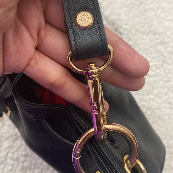 MCM small bucket crossbody bag - Picture 5 of 9